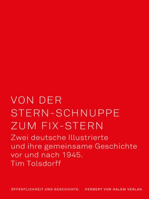 cover image of Von der Stern-Schnuppe zum Fix-Stern